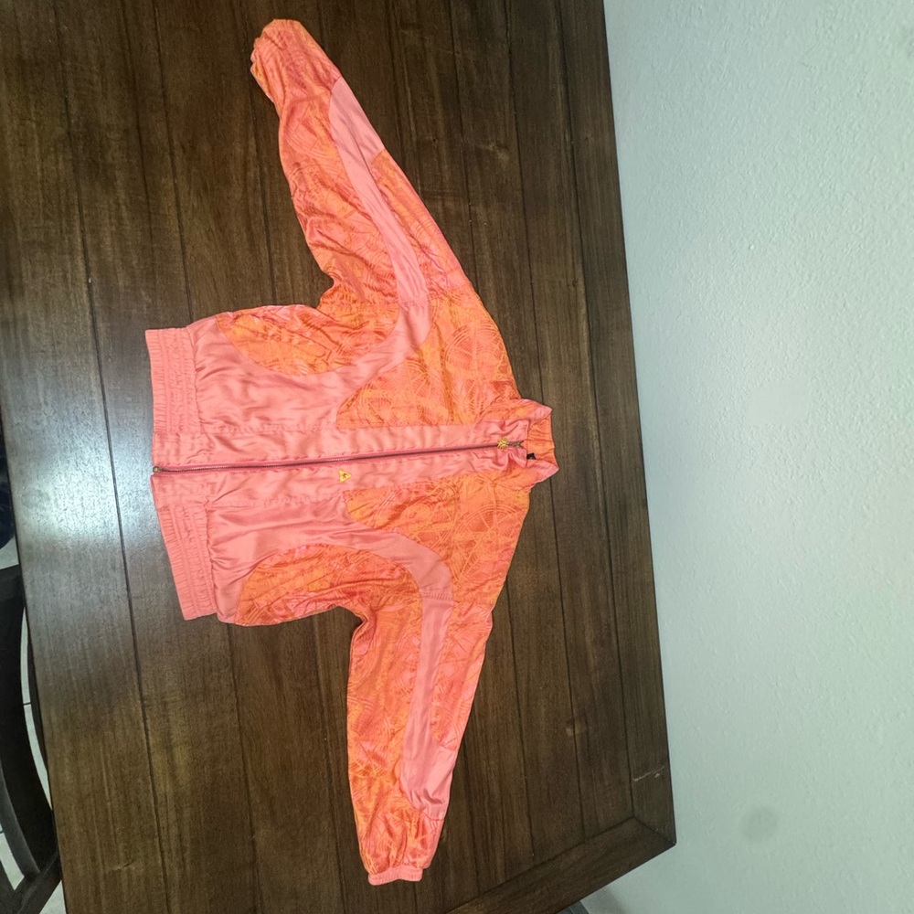 Vibrant Orange and Pink Jacket